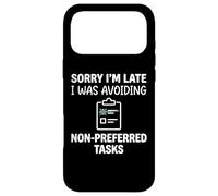 Carcasa para iPhone 17 Pro MAX Sorry I'm Late I Was Avoiding Non-Preferred Tasks Goose