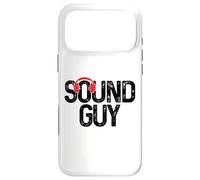 Carcasa para iPhone 17 Pro MAX Sound Guy Auriculares Ingeniero de Audio Técnico de Sonido