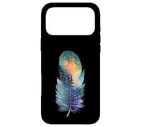 Carcasa para iPhone 17 Pro MAX Southwest Native American Indian Paint Art Pluma Colorida