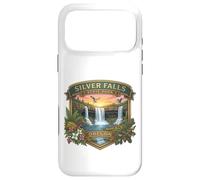 Carcasa para iPhone 17 Pro MAX Souvenir del Sendero de Las Diez Cataratas del Parque Estatal Silver Falls de Oregón