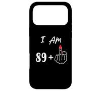 Carcasa para iPhone 17 Pro MAX Soy 89 más 1 Dedo Medio para un cumpleaños número 90