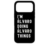 Carcasa para iPhone 17 Pro MAX Soy Álvaro Haciendo Cosas de Álvaro