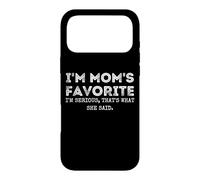 Carcasa para iPhone 17 Pro MAX Soy el Favorito de mamá, eso es lo Que Dijo, Hermano