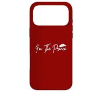 Carcasa para iPhone 17 Pro MAX Soy el príncipe con Logotipo de Sombrero de Vaquero