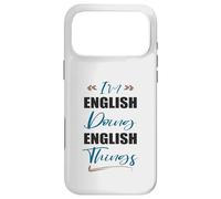 Carcasa para iPhone 17 Pro MAX Soy Inglés Haciendo Cosas en inglés Funny England Lover