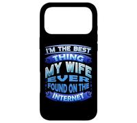 Carcasa para iPhone 17 Pro MAX Soy lo Mejor Que mi Esposa ha Encontrado en Internet