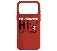 Carcasa para iPhone 17 Pro MAX Soy Positivo El VIH no es un Crimen