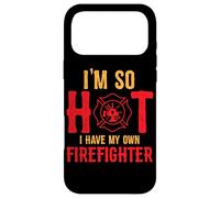 Carcasa para iPhone 17 Pro MAX Soy Tan Caliente Que Tengo mi Propia Esposa Bombero Divertido Bombero