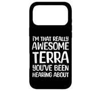 Carcasa para iPhone 17 Pro MAX Soy Tan Impresionante Que Terra ha Estado Escuchando Hablar