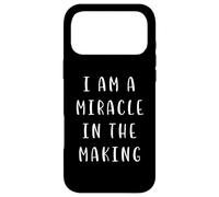 Carcasa para iPhone 17 Pro MAX Soy un Milagro al Hacer Declaración Motivadora Inspiradora