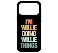 Carcasa para iPhone 17 Pro MAX Soy Willie Haciendo Cosas de Willie - Divertidísimo Nombre Willie