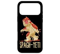 Carcasa para iPhone 17 Pro MAX Spag-Yeti Spaghetti Spagyeti Funny Ramen Fideos Pasta
