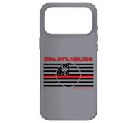 Carcasa para iPhone 17 Pro MAX Spartanburg County South Carolina Bombero Bandera Delgada de línea roja