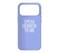 Carcasa para iPhone 17 Pro MAX Speak Hebrew to Me Proud Language Quote