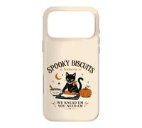 Carcasa para iPhone 17 Pro MAX Spooky Biscuit Bakery Black Cat Hornear Humor Humor Estado de ánimo