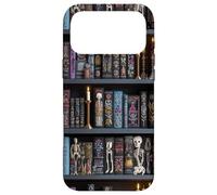Carcasa para iPhone 17 Pro MAX Spooky Library Bookshelf Pattern for Book Lovers & Readers