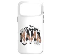 Carcasa para iPhone 17 Pro MAX Spooky Mama Leopard Print Ghost Halloween Design