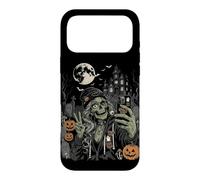 Carcasa para iPhone 17 Pro MAX Spooky Szn Zombie Girl Selfie Truco o Trato Halloween