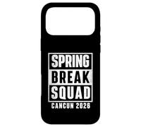 Carcasa para iPhone 17 Pro MAX Spring Break Squad Cancún 2026 - Viaje Chicas Vacaciones en la Playa