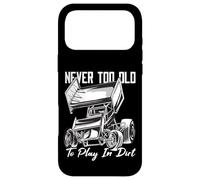 Carcasa para iPhone 17 Pro MAX Sprint Car/Dirt Track Racing: Juega en Tierra
