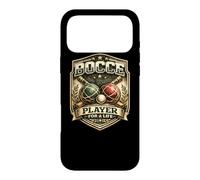 Carcasa para iPhone 17 Pro MAX Squadra Italiana di giocatori di Bocce retrò Bocce Player