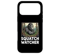 Carcasa para iPhone 17 Pro MAX Squatch Watcher Bigfoot Forest Cryptid Hunter Design