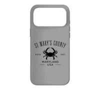 Carcasa para iPhone 17 Pro MAX St Mary's County Maryland USA diseño de Cangrejo