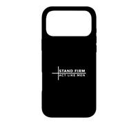 Carcasa para iPhone 17 Pro MAX Stand Firm Act Like Men
