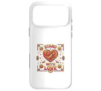 Carcasa para iPhone 17 Pro MAX Stand Together Amor Unidad Corazón Concepto