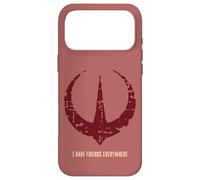 Carcasa para iPhone 17 Pro MAX Star Wars Andor I Have Friends Everywhere Quote Rebel Logo
