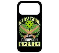 Carcasa para iPhone 17 Pro MAX Stay Cool and Carry-On Pickling! Pickleball