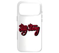 Carcasa para iPhone 17 Pro MAX Stay Strong Be Positive Illustration Quotes Graphic Designs