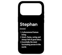 Carcasa para iPhone 17 Pro MAX Stephan Definición de Nombre Diccionario Divertido