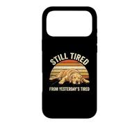Carcasa para iPhone 17 Pro MAX Still Tired from Yesterday's Tired Retriever Dog Funny