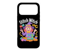 Carcasa para iPhone 17 Pro MAX Stitch Witch - Aguja mágica de Costura Divertida