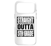 Carcasa para iPhone 17 Pro MAX Straight Outta 5th Grade Graduation Gifts Grad Class 2026