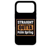 Carcasa para iPhone 17 Pro MAX Straight Outta Palm Spring USA Retro Envejecido Vintage