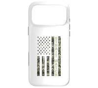 Carcasa para iPhone 17 Pro MAX Strait Watch USA American Flag Camouflage Distressed Style