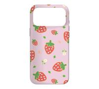 Carcasa para iPhone 17 Pro MAX Strawberry Floral Garden Cottagecore Aesthetic