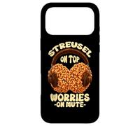 Carcasa para iPhone 17 Pro MAX STREUSEL ON Top Worries ON Mute