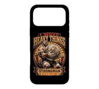 Carcasa para iPhone 17 Pro MAX Strongman It's A Calling I Move Heavy Things Stones Lifting