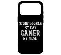 Carcasa para iPhone 17 Pro MAX Stunt Double by Day Gamer by Night Movie Effect Stunt Double