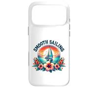 Carcasa para iPhone 17 Pro MAX Suave Vela Vacaciones de Verano Velero Amante del Barco