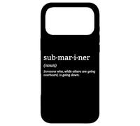 Carcasa para iPhone 17 Pro MAX Submariner Definición Submarino Sumergible de propulsión Nuclear