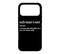 Carcasa para iPhone 17 Pro MAX Submariner Definición Submarino Sumergible de propulsión Nuclear