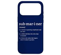 Carcasa para iPhone 17 Pro MAX Submariner Definition Submarino Sumergible Alimentado por energía Nuclear