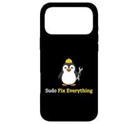 Carcasa para iPhone 17 Pro MAX Sudo Fix Everything Linux Administrador Programador del Sistema