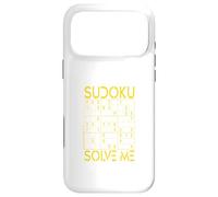 Carcasa para iPhone 17 Pro MAX Sudoku Solve Me Puzzle Lógica Pensamiento Rompecabezas
