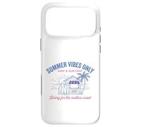 Carcasa para iPhone 17 Pro MAX Summer Vibes Only Surf Sun Cove Beach Vacaciones