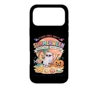 Carcasa para iPhone 17 Pro MAX Summerween Ghost Chilling Beach Calabaza